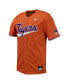 Men's Orange Clemson Tigers Replica Full-Button Baseball Jersey