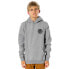 RIP CURL Wetsuit Icon hoodie Серый, 12 лет - фото #2