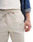 Фото #4 товара ONLY & SONS pull on tapered fit trouser in beige