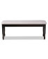 Фото #2 товара Corey Modern and Contemporary Fabric Upholstered Dining Bench