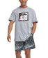 Фото #4 товара Men's B-Ball Hoop Graphic T-Shirt