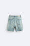 Фото #7 товара Базовые джинсовые шорты ZARA