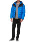 Men's Chevron Quilted Hooded Puffer Jacket, Created for Macy's