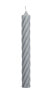 Фото #1 товара Stabkerze Twist silber grau 250/28