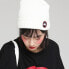 Фото #11 товара Шапка с начесом Corade x "Женщина-опоссум" в комплекте с носками. Белая шапка и белые носки.