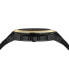 ფოტო #2 პროდუქტის Men's Three-Hand Date Quartz Versus Reaction Black Silicone Strap 48mm