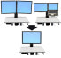 Фото #2 товара Ergotron WorkFit Convert-to-Single HD Kit from Dual or LCD & Laptop - 12.7 kg - 76.2 cm (30") - 75 x 75 mm - 400 x 200 mm