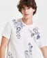 Men's Brody Short Sleeve Crewneck Paisley Print T-Shirt, Created for Macy's