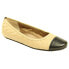 Фото #2 товара VANELi Serene Quilted Ballet Slip On Womens Beige Flats Casual 068861