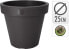 GreenGarden® Pflanzkübel Pflanztopf Blumentopf Ø25cm Höhe 22cm anthrazit