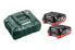Фото #2 товара Metabo 685301000 - Battery & charger set - 4 Ah - 12 V - Metabo - Black,Green,Red - AC