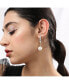 ფოტო #2 პროდუქტის Women's Snowball Drop Earrings