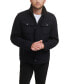 Фото #4 товара Men's Textured Wool Sherpa Inner Collar Jacket