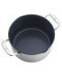 Clad CFX 6-Qt. Dutch Oven with Strainer Lid and Pouring Spouts