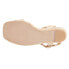 BEACH by Matisse Getty Espadrille Wedge Womens Beige Casual Sandals GETTY-893