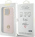 Guess Guess GUHCP15LM4DGPP iPhone 15 Pro 6.1" jasnoróżowy/pink hardcase Silicone Logo Strass 4G