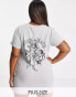 New Girl Order Plus angel baby back print t-shirt dress