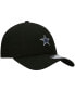 ფოტო #3 პროდუქტის Men's Black Dallas Cowboys 9Twenty Adjustable Hat