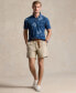 Men's Classic-Fit Nautical Mesh Polo Shirt