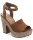 ფოტო #1 პროდუქტის Women's Fey Espadrille Platform Sandals, Created for Macy's