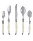 Фото #1 товара Laguiole 20-Piece French Ivory Flatware Set, Service for 4