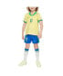 Preschool Yellow Brazil National Team 2024 Home Replica Stadium Kit Set