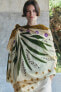 Фото #3 товара Шейный платок с принтом ZARA