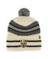 ფოტო #1 პროდუქტის Men's '47 Natural Vegas Golden Knights Hone Cuffed Knit Hat with Pom