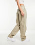 Фото #4 товара Monki tailored trousers in beige