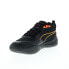 Фото #8 товара Puma Playmaker Pro Laser 37832301 Mens Black Mesh Athletic Basketball Shoes