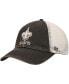 Men's '47 Brown, Natural Pittsburgh Steelers Oil Cloth Trucker Clean Up Adjustable Hat