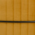 Пуф 80 x 80 x 46 cm Синтетическая ткань Металл Охра