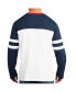 Фото #3 товара Men's Navy, White New England Patriots Halftime Long Sleeve T-shirt