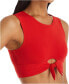 Фото #1 товара Robin Piccone 299192 Womens Ava Tank Top Fiery Red Size LG (36C-D)