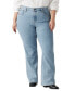 Plus Size 725 High-Rise Bootcut Jeans Accent Of Azalea, 14W - фото #1