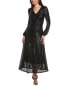 Taylor Stretch Sequin Maxi Dress Women's Black 2