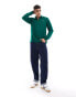 Adidas Originals long sleeve polo in green Collegegrün, S - фото #4