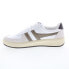 Фото #9 товара Gola Grandslam Classic CMB117 Mens White Leather Lifestyle Sneakers Shoes