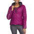 Puma Forever Luxe Hooded Full Zip Jacket Womens Purple Casual Athletic Outerwear