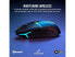 Фото #2 товара Corsair NIGHTSABRE WIRELESS RGB Gaming Mouse, hyper-fast sub-1ms SLIPSTREAM WIRE