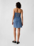 Фото #2 товара Strapless Denim Mini Dress