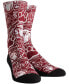 ფოტო #1 პროდუქტის Women's Maroon Mississippi State Bulldogs Logo Sketch Crew Socks