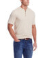 ფოტო #3 პროდუქტის Men's Short Sleeve Sueded Microstripe Henley Shirt
