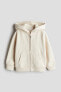 Фото #1 товара Hooded Cotton Sweatshirt Jacket