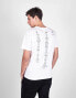 Les Hommes T-shirt "Typography"