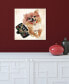 Фото #4 товара "Pomeranian" Unrameled Free Floating Tempered Glass Panel Graphic Dog Wall Art Print 20" x 20", 20" x 20" x 0.2"