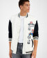 Фото #3 товара Men's Mario Kart Varsity Bomber Jacket