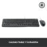 Фото #9 товара Logitech Desktop MK120 - Wired - USB - QWERTY - Black - Mouse included