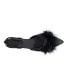 Womens Saylor- Faux Feather Heel Sandal