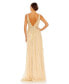 Women's V Neck Gown